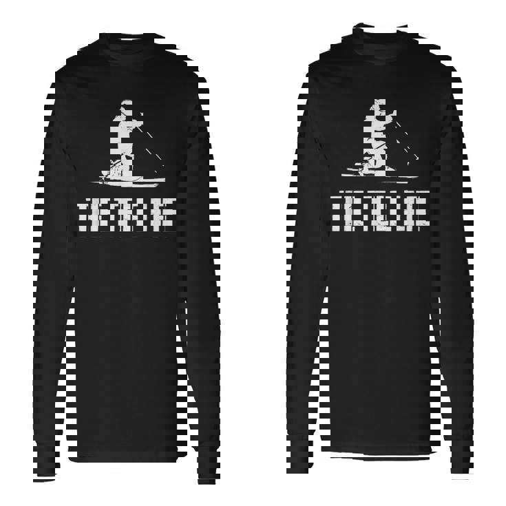 テレマーク スキーライフ 長袖Tシャツ