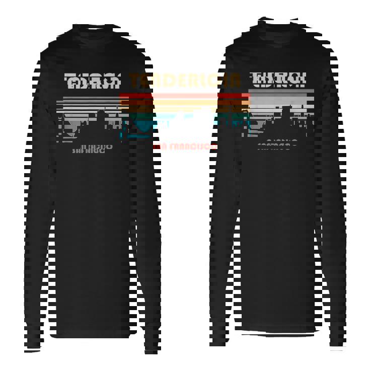 テンダーロイン サンフランシスコ カリフォルニア レトロ ヴィンテージ 長袖Tシャツ