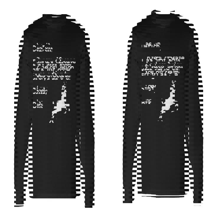 ディア・ジョン 長袖Tシャツ