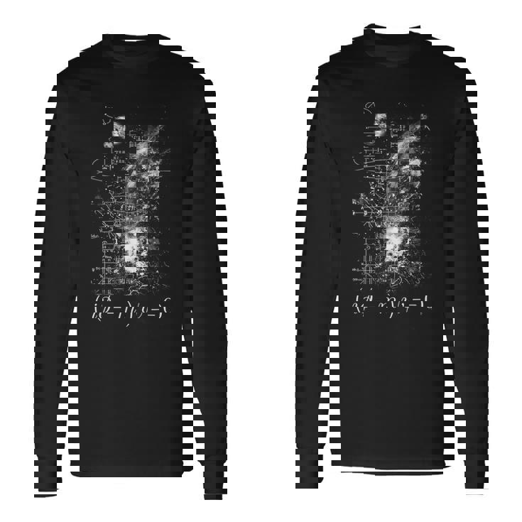 ディラック方程式 量子力学 素粒子物理学 オタク 長袖Tシャツ