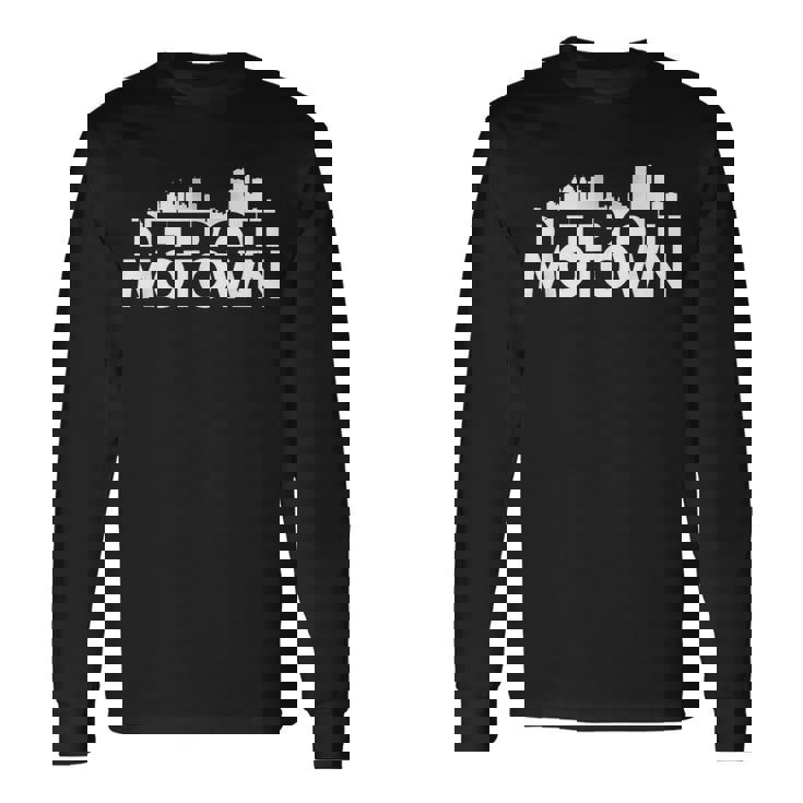 デトロイトモータウン 長袖Tシャツ