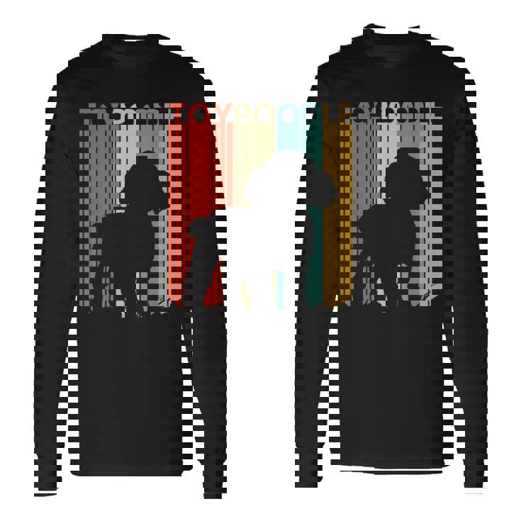 トイプードル犬 長袖Tシャツ