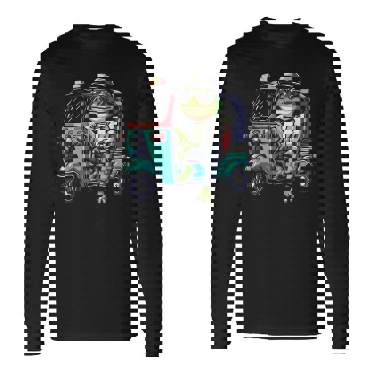 トゥクトゥク フロッグ トゥクトゥク 長袖Tシャツ