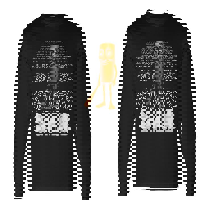 トゥン・トゥン・トゥン・サフール 長袖Tシャツ