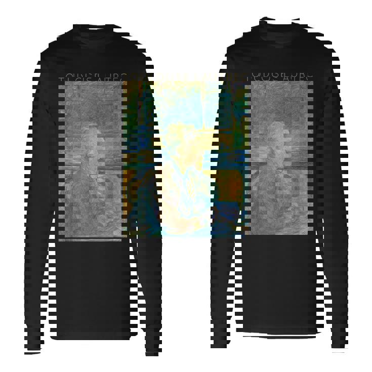 トゥールーズ・ロートレック フィンセント・ファン・ゴッホの肖像 長袖Tシャツ