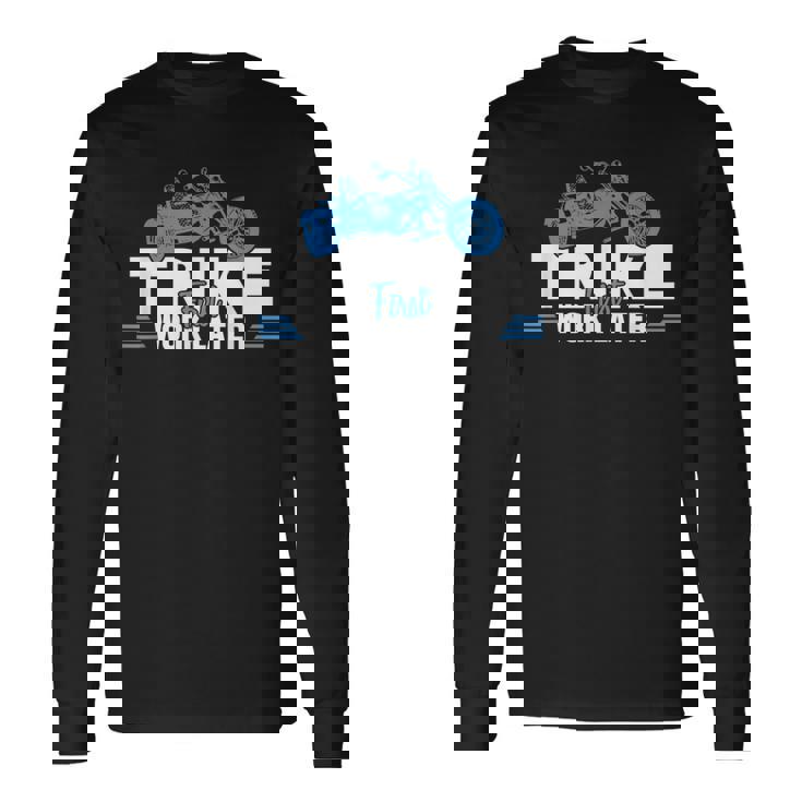 トライクファーストワーク後期三輪トライクバイクトライカートライクトライク 長袖Tシャツ