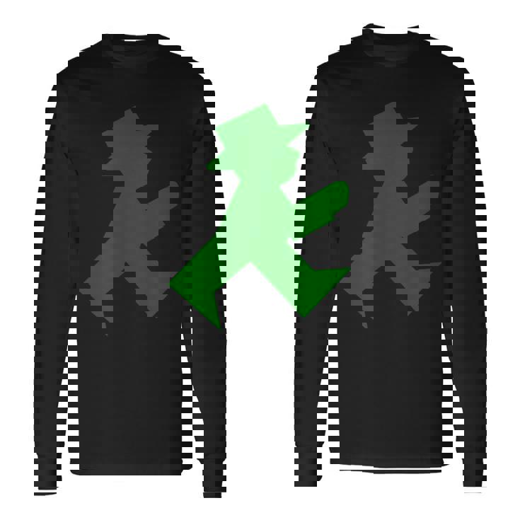 トラフィックライトマン ウォーカー 長袖Tシャツ