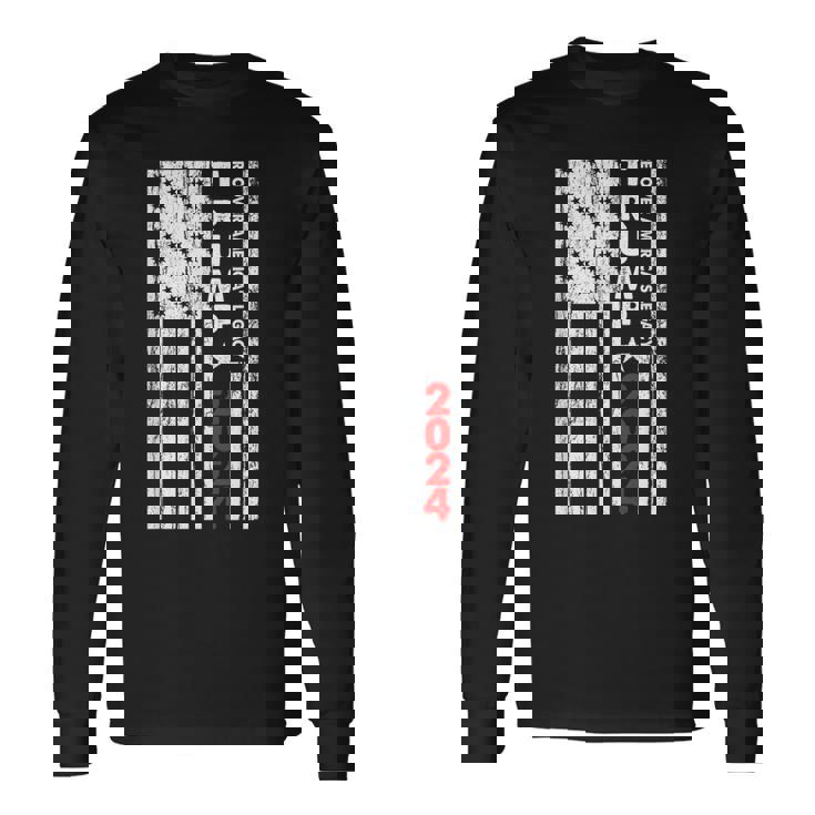 トランプ 2024 米国大統領選挙 共和党 長袖Tシャツ