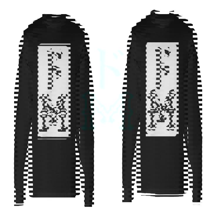 ドm 麻雀 牌 おもしろ グッズ 服 筆文字 面白いtシャツ 文字入り 面白い 文字 ネタ メンズ 雀士 長袖Tシャツ