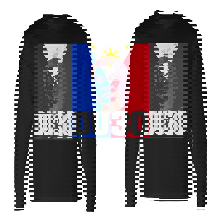 ドゥテルテが2016年大統領に就任 長袖Tシャツ