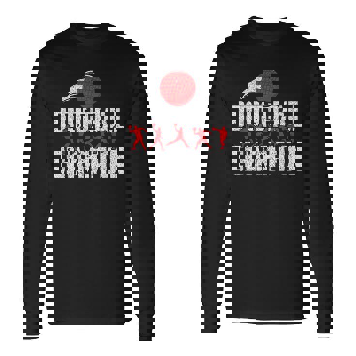 ドッジボール選手権 ドッジボール選手 I ドッジボール 長袖Tシャツ