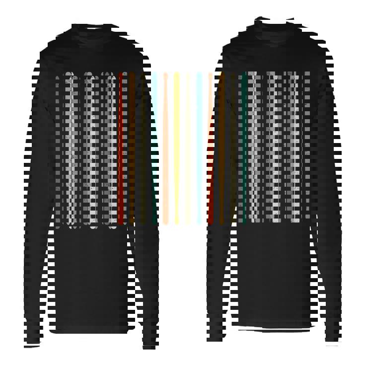 ドラム ドラマー パーカッション 長袖Tシャツ