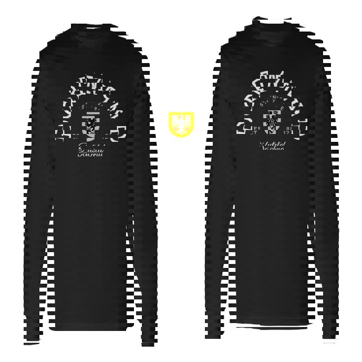 ドルトムント ドイツ ドルトムント ギフト ドルトムント旅行 ドイツ 長袖Tシャツ