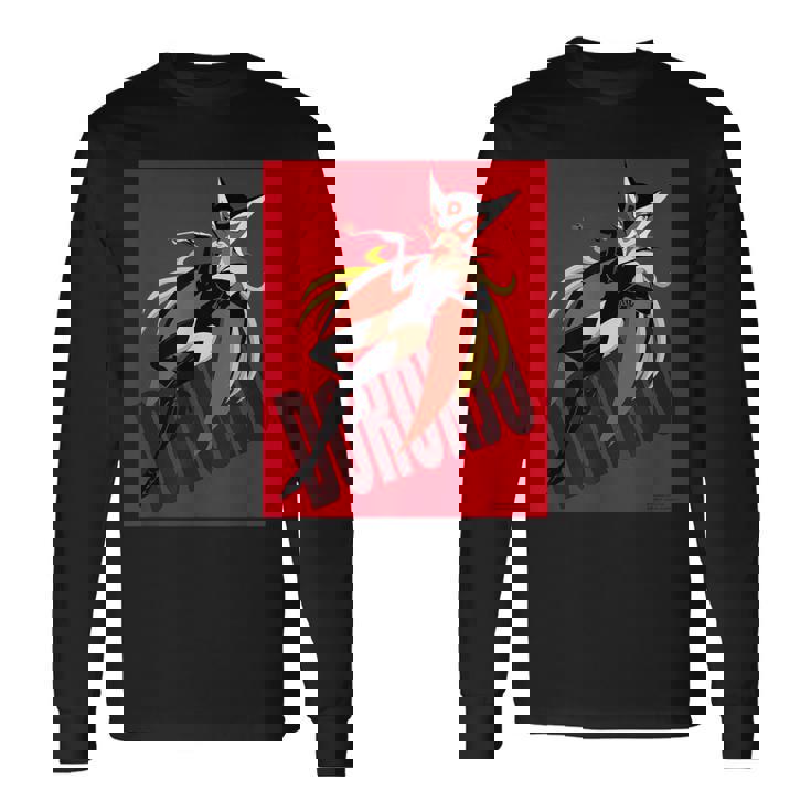 ドロンジョデザインb 長袖Tシャツ