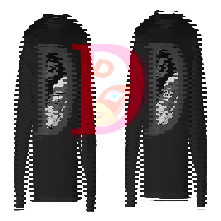 ドロンジョデザインf 長袖Tシャツ