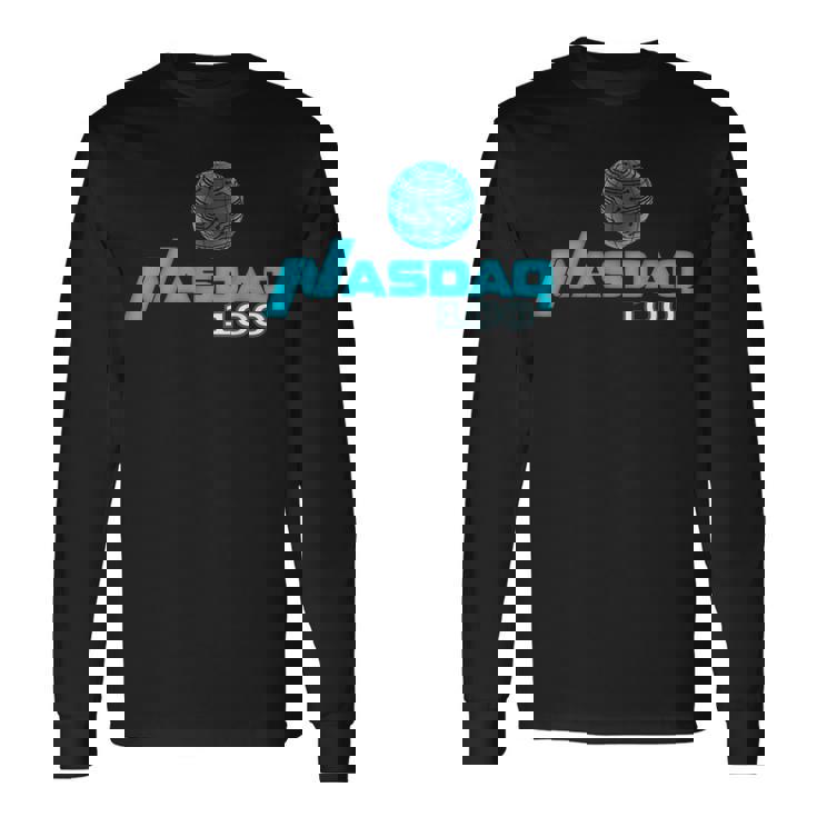 ナスダック-100-Inspired 長袖Tシャツ