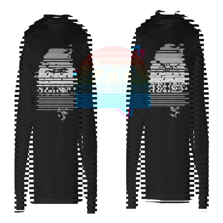 ナナフシ レトロ ペット ナナフシ 長袖Tシャツ ギフトのアイデア