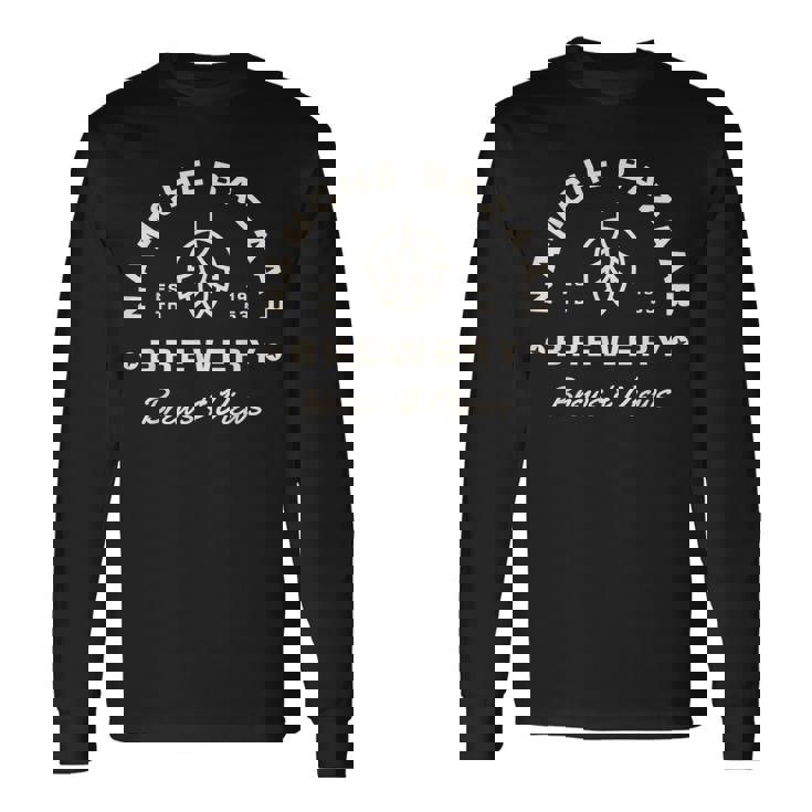 ナムチェバザール醸造所 ネパール ビール醸造所と展望 登山 長袖Tシャツ ギフトのアイデア