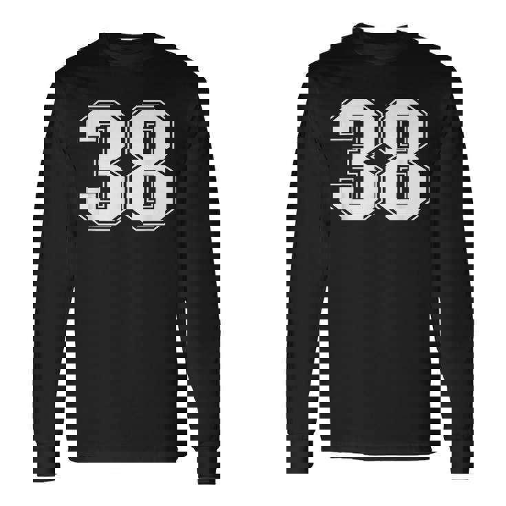 ナンバー38 スポーツ ナンバープレイヤー ナンバー38 長袖Tシャツ