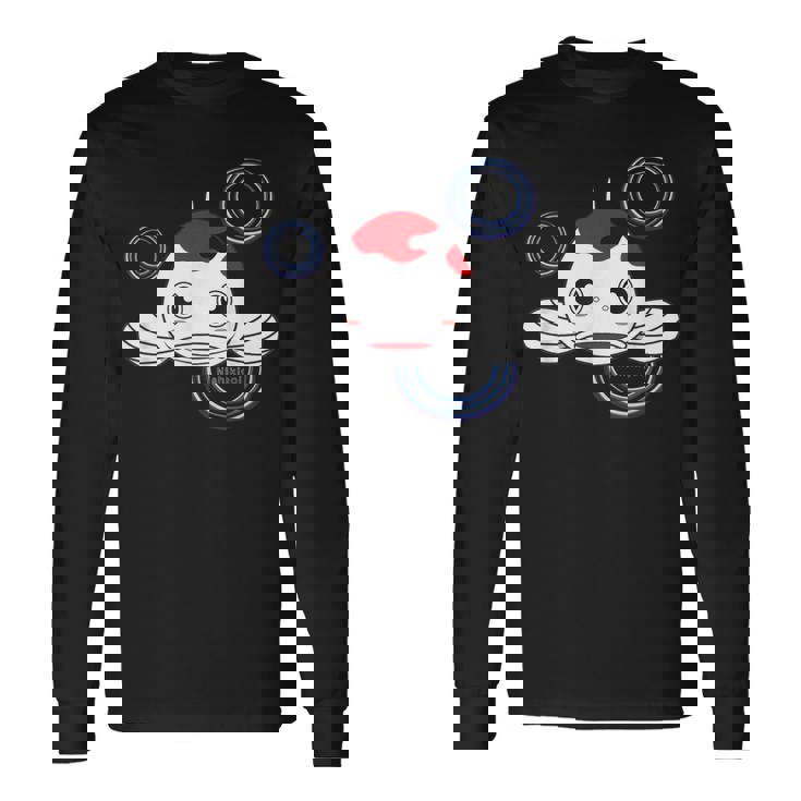 ニシキゴイ Nisikigoi 錦鯉 コイ かわいい 長袖Tシャツ