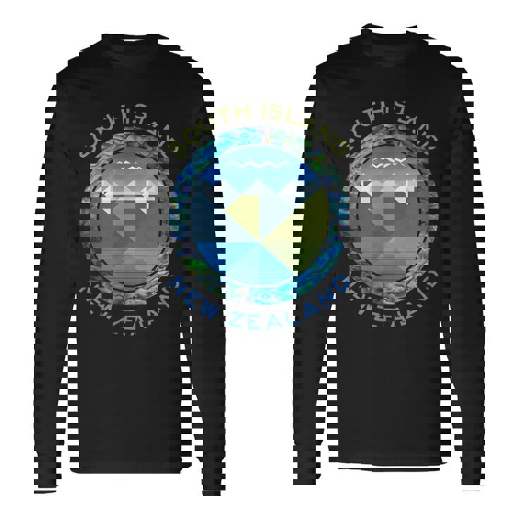 ニュージーランド キウイ サウス アイランド Fiordand 長袖Tシャツ