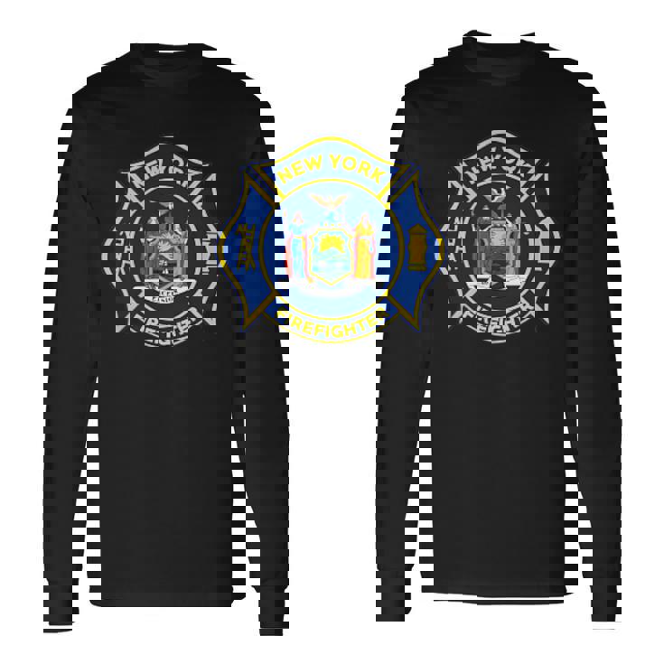 ニューヨーク消防署tシャツ 消防士消防士 長袖Tシャツ