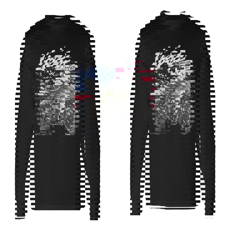 ニンジャ H2 7月4日 アメリカ版 長袖Tシャツ