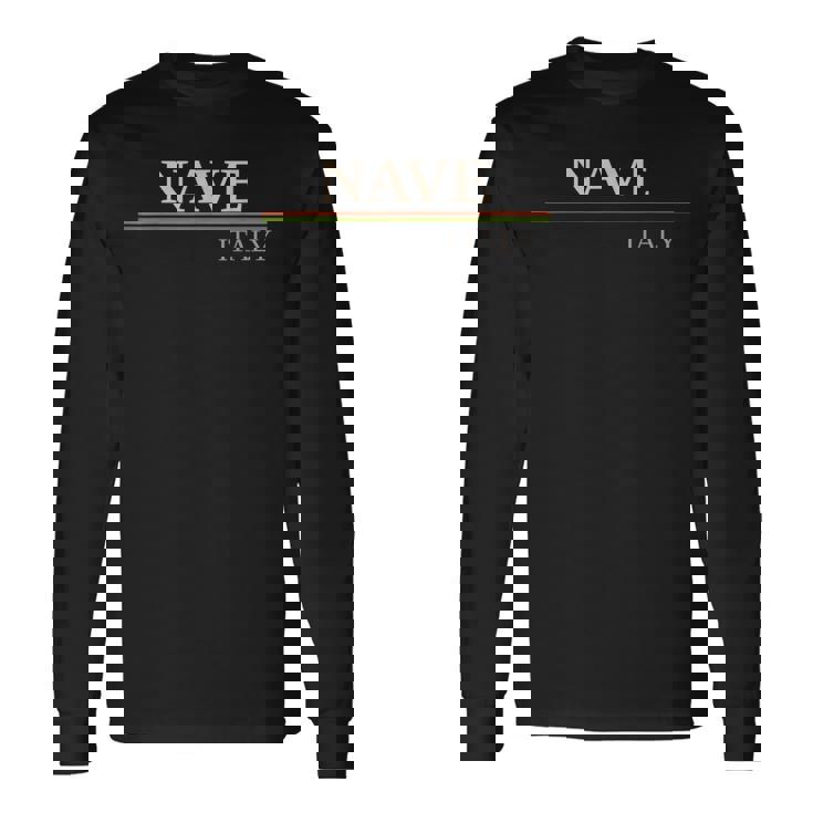 ネイブイタリア 長袖Tシャツ