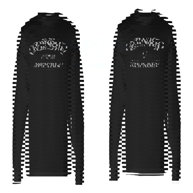 ノースカロライナ州グリーンズボロ 長袖Tシャツ