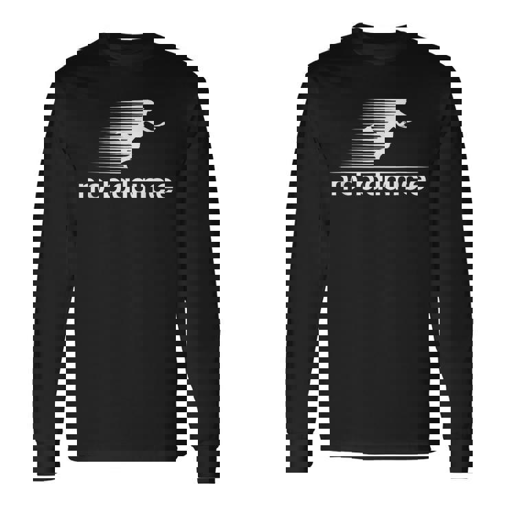 ノーバランスファニーランナー 長袖Tシャツ