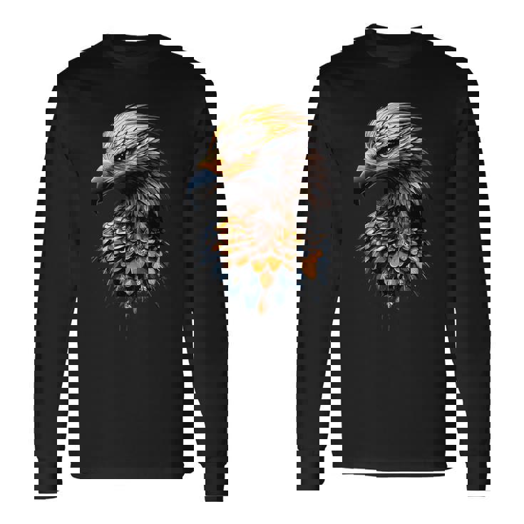 ハゲワシ 猛禽類 ハゲワシ スイートハゲワシ 長袖Tシャツ