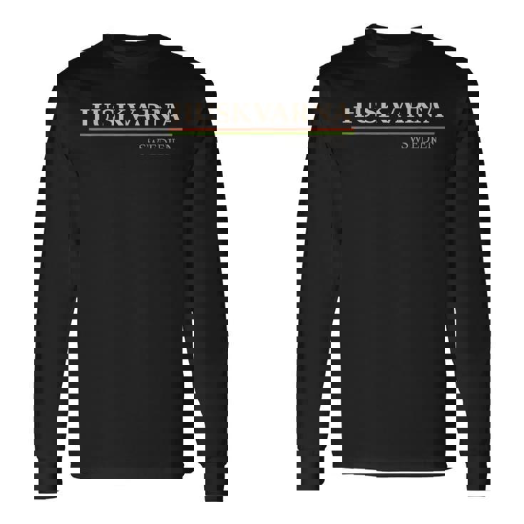 ハスクバーナ スウェーデン 長袖Tシャツ ギフトのアイデア