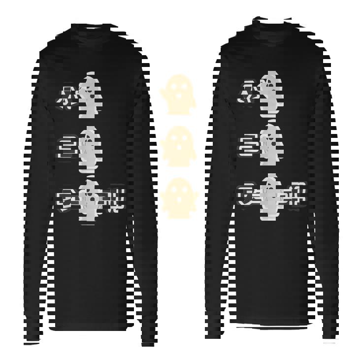 ハニボー《ハニワーーー！！》かわいい ハニワ 小さな 埴輪 歴史土器 イラスト キャラクター 長袖Tシャツ