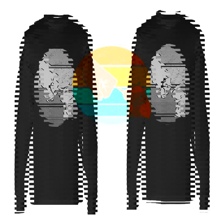 ハムスターフレンド げっ歯類ペット 長袖Tシャツ