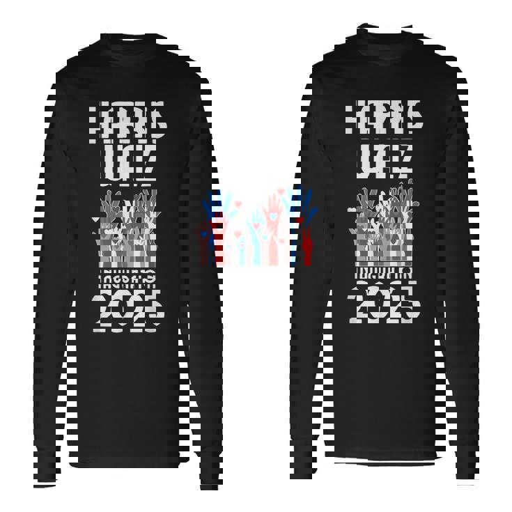 ハリス ウォルツ就任式 2025 記念品 米国祝賀 長袖Tシャツ