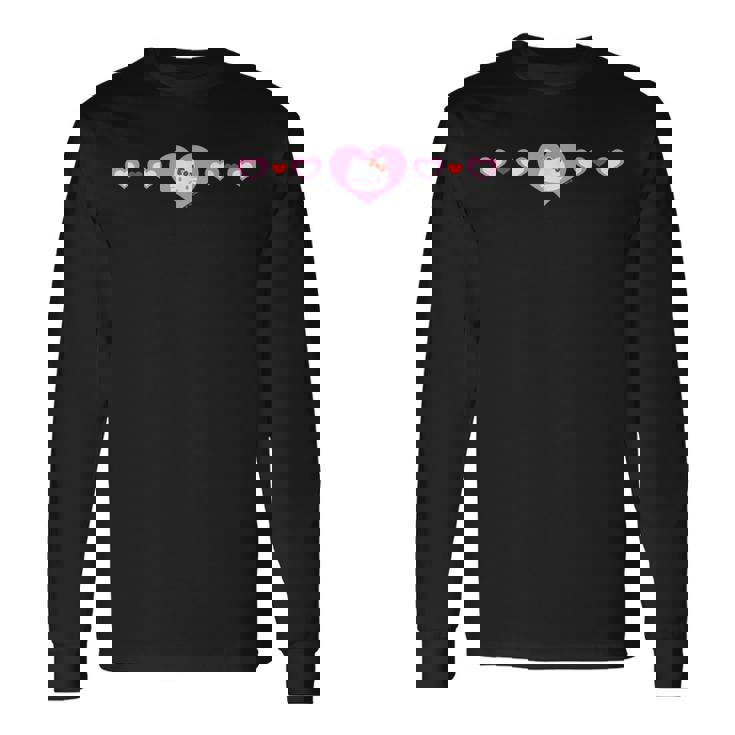 ハローキティ Usデザイン ハート ピンク 長袖Tシャツ ギフトのアイデア