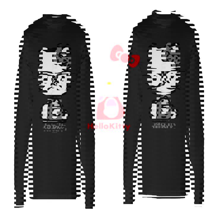 ハローキティ Usデザイン メガネ 長袖Tシャツ