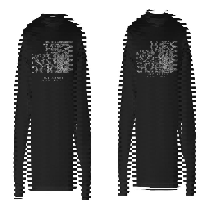 ハワイ ノースショア ハレイワヤシの木 長袖Tシャツ