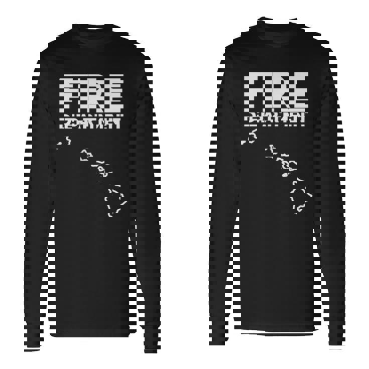 ハワイ 消防士 救助隊 制服 デューティー 長袖Tシャツ
