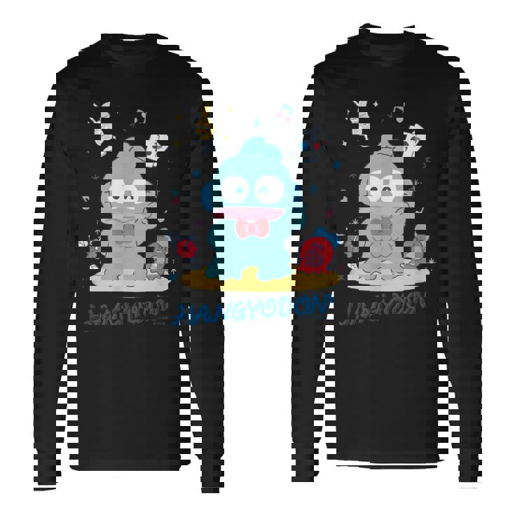 ハンギョドン ポーズ 【バレンタインギフトにおすすめ！】 長袖Tシャツ