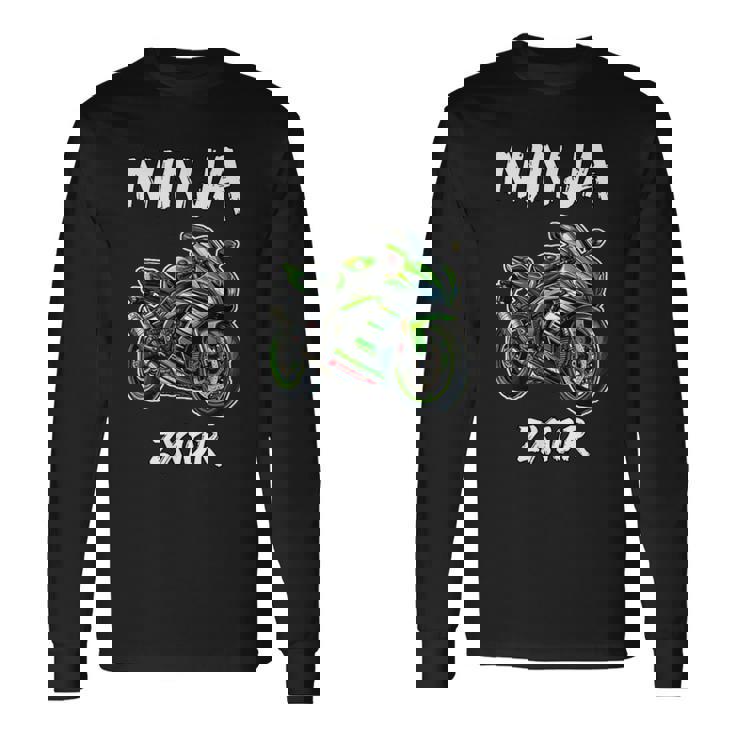 バイク Zx10r ニンジャ モーターサイクリスト Zx10r バイク 長袖Tシャツ