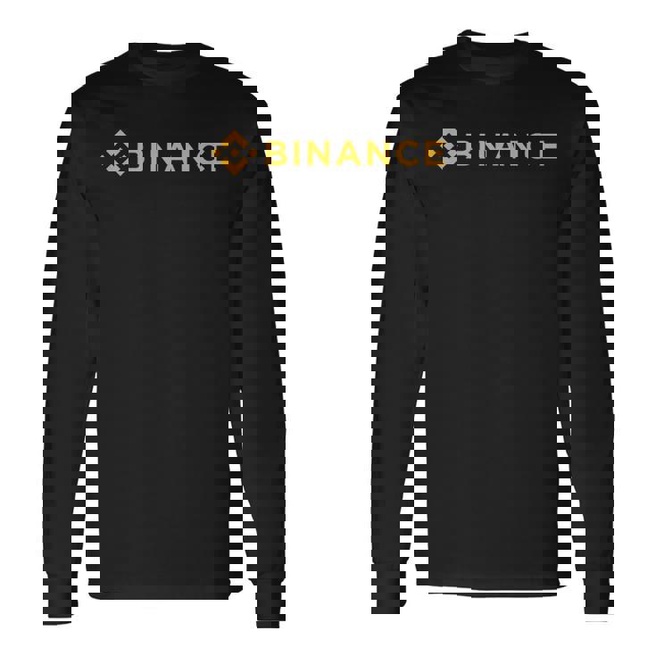 バイナンス-暗号通貨交換とdefi暗号エコシステム 長袖Tシャツ