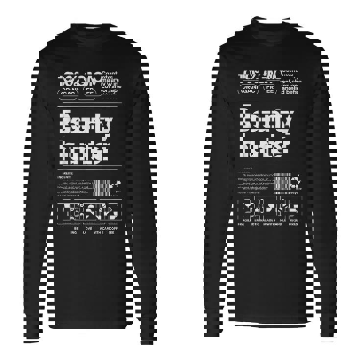 バウンティ・ハンター・コーヒー・ラバー 長袖Tシャツ