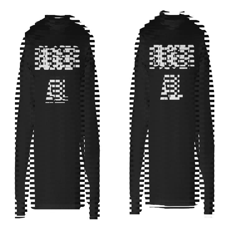 バガー 全て 長袖Tシャツ