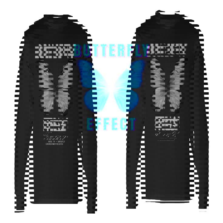 バタフライエフェクトtシャツ テクノフェスティバル Tekk バタフライ 長袖Tシャツ