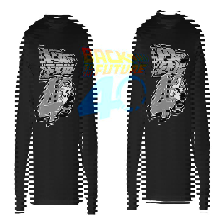 バック・トゥ・ザ・フューチャー 40周年記念ヒルバレー F&B 長袖Tシャツ