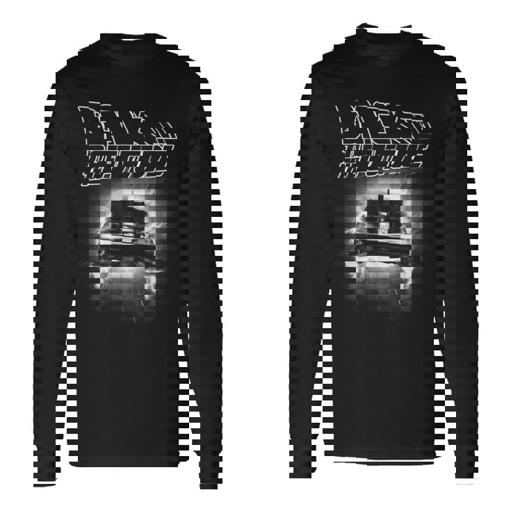 バック・トゥ・ザ・フューチャー デロリアン・フライング・アウェイ 長袖Tシャツ