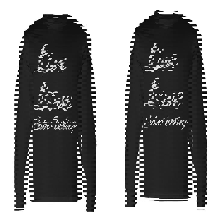 バトントワラー ライブ・ラブ・バトントワリング 長袖Tシャツ