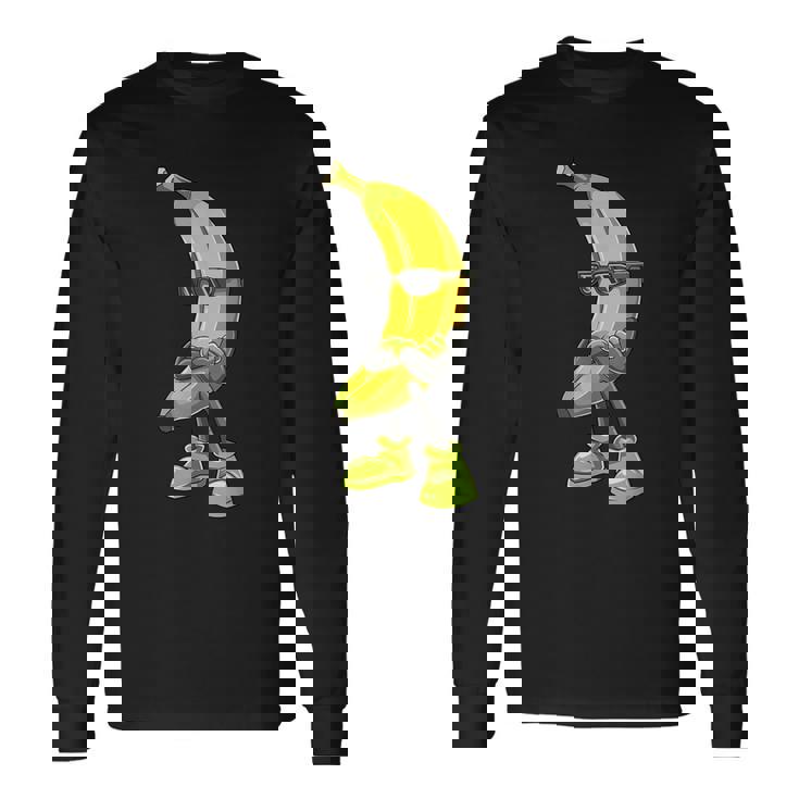 バナナラバーズ バナナサングラス クールバナナ サングラス付き 長袖Tシャツ