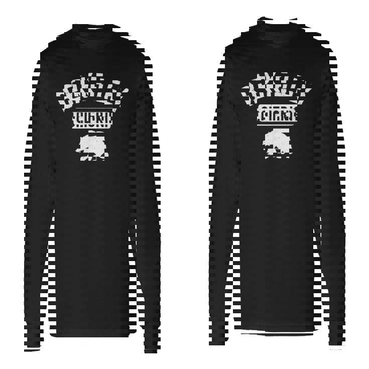 バークレーカリフォルニアベアベイエリアオークランドアラメダ郡 510 長袖Tシャツ